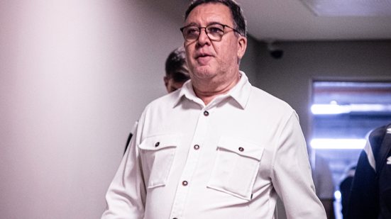 O presidente havia afirmado que a contratação seria de pedido e insistência do técnico argentino - Foto: Raul Baretta/ Santos FC
