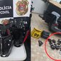 Uma casa de luxo em Stella Maris foi usada como base para furtos de peças de motocicletas - Foto: Divulgação/ Polícia Civil