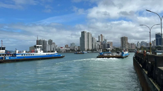 Serão 14 linhas de transporte, incluindo as movimentadas travessias entre Santos e Guarujá, com foco em eficiência e sustentabilidade - Imagem: Divulgação / Governo de SP