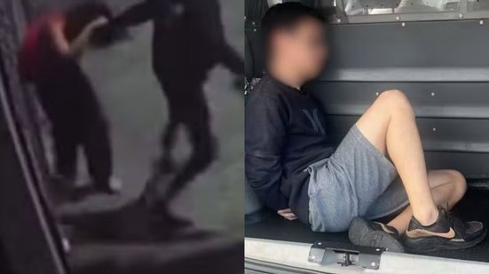Um homem de 28 anos foi preso em Santos após ser identificado como o motorista do carro usado na tentativa de sequestro de uma adolescente em Guarujá - Foto: Reprodução/ Polícia Civil