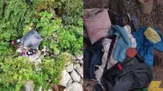 Drones foram utilizados para mapear o acesso ao local, garantindo uma abordagem segura e eficiente na operação de remoção - Imagem: Reprodução