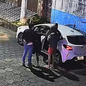 O crime, que durou menos de um minuto, foi registrado por câmeras de segurança e resultou na recuperação do veículo - Foto: Reprodução / Marcelo Ricky