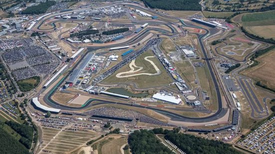 Imagem aérea do Circuito de Silverstone - Imagem: David Goddard/Getty Images