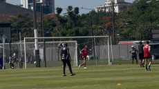 Com foco no próximo jogo, Santos realiza atividades preparando-se para o Fluminense - Foto: CBN Santos