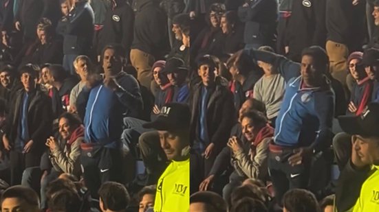 Caso ocorreu durante empate entre as equipes pela Sul-Americana - Imagem: Reprodução