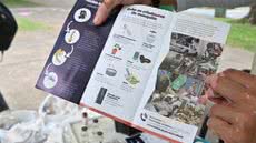 Com 52 agentes nas ruas, a Prefeitura garante segurança e identificação dos profissionais durante a operação de combate ao Aedes aegypti - Foto: Divulgação/ Prefeitura de Santos