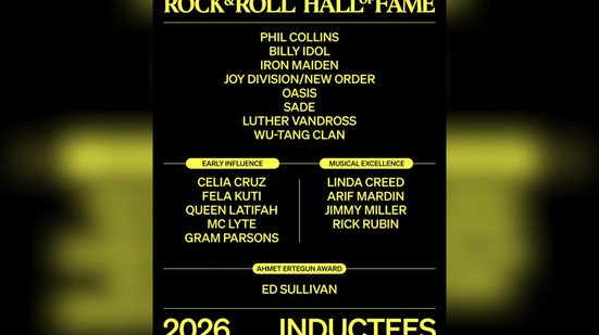 Foto: Divulgação/ Rock & Roll Hall of Fame