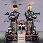 Gabriel Bortoleto e Nico Hulkenberg na divulgação do carro e macacão da Audi para a temporada de 2026 - Foto: Reprodução/ Audi