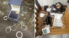 Desconfiança leva morador a revisar imagens de segurança e descobrir que faxineira estava prestes a roubar itens de alto valor - Foto: Divulgação/ Polícia Civil