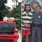 Desaparecido por três dias, Mariano Cardozo foi resgatado após seu carro ser submerso em alagamento em Iguape - Foto: Divulgação/ 14° BPMI