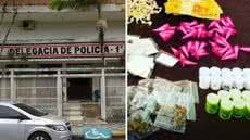 O homem foi preso em flagrante e encaminhado à delegacia, onde aguardará as decisões da Justiça após a ocorrência registrada - Foto: Divulgação/ 29° BPMI