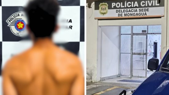 Após uma abordagem padrão, a polícia descobriu que o homem tinha um mandado de prisão, resultando em sua detenção na delegacia local - Foto: Divulgação/ 29° BPMI