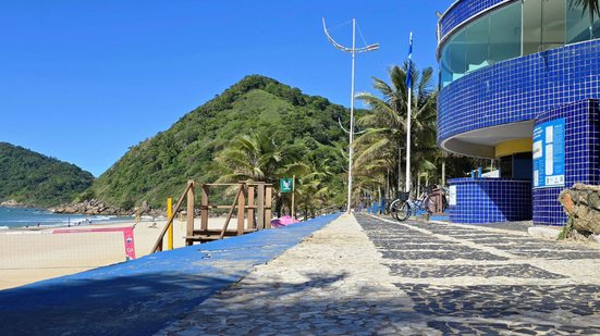 A força-tarefa envolveu poder público e comunidade para garantir a preservação da Praia do Tombo e seus arredores - Foto: Divulgação/ Prefeitura de Guarujá
