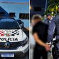 Funcionários agem com bravura e evitam que criminoso use faca durante tentativa de furto em supermercado - Foto: Divulgação/ 29° BPMI