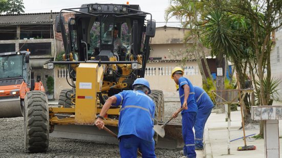 Obra representa um avanço significativo na infraestrutura local, promovendo dignidade e acessibilidade para a comunidade - Foto: Divulgação/ Prefeitura de Guarujá