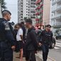 A rápida resposta da Guarda Civil Municipal, com apoio do COI, foi fundamental para a captura dos adolescentes infratores em Guarujá - Foto: Divulgação/ Prefeitura de Guarujá