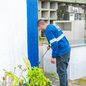 A força-tarefa inclui repintura, limpeza profunda e organização viária, preparando o espaço para o expressivo fluxo de visitantes - Foto: Divulgação/ Prefeitura de Bertioga