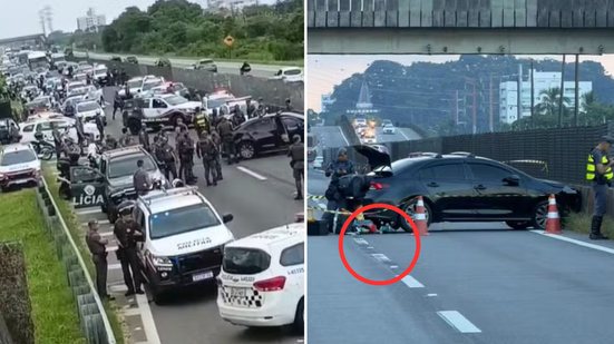 Durante a operação, a polícia apreendeu uma pistola Glock e várias armas sem numeração, além de munições, todas perdidas judicialmente - Foto: Matheus Croce/ TV Tribuna e Redes Sociais