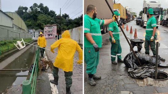 Fiscalizações diárias são realizadas para combater o descarte irregular e proteger a infraestrutura urbana - Foto: Divulgação/ Prefeitura de Santos