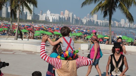 Com programação diversificada, o encontro oferece vivências, espetáculos e debates sobre a importância do circo na sociedade - Foto: Reprodução/Prefeitura de Santos