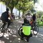 Durante a blitz, foram distribuídas cartilhas e orientações sobre segurança nas ciclovias e uso correto de equipamentos - Foto: Divulgação/ Prefeitura de Santos