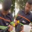 Vitima relatou o ocorrido ao vendedor de Café que publicou o vídeo nas redes sociais - Imagem: G1 Santos