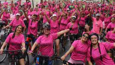 Com taxa simbólica de R$ 24, toda a arrecadação será destinada a pacientes oncológicas do Instituto Neo Mama - Imagem: Divulgação / Pedal Bikers ZN
