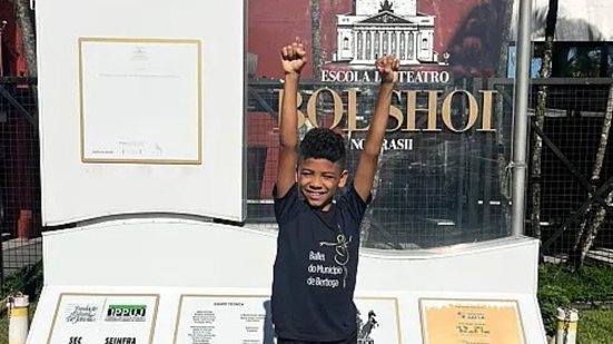 Bailarino intensificou treinos após reprovação no ano anterior e garantiu aprovação - Foto: Divulgação