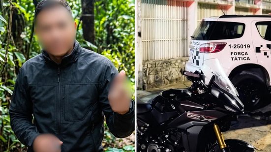 O homem, conhecido por sua ficha criminal, foi encontrado em uma propriedade rural após um cerco tático da PM - Foto: Divulgação/ 29° BPMI
