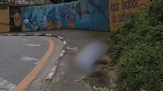 Vítima foi retirada de área de mata pelo Corpo de Bombeiros - Foto: Reprodução / Redes Sociais