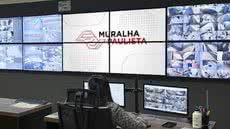 Dois homens foram capturados pela Polícia Militar em Santos, graças ao sistema de monitoramento que identificou sua presença na região - Foto: Divulgação