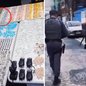 Foram apreendidos 608 pinos de cocaína, 504 porções de maconha e 119 pedras de crack durante a ação policial no litoral paulista - Foto: Divulgação