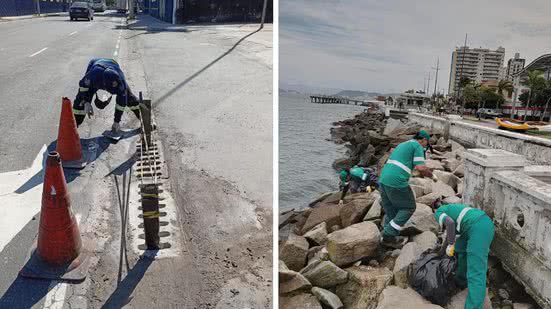 O Relatório Analítico de Zeladoria otimiza recursos e melhora a distribuição de serviços entre os bairros da cidade - Foto: Divulgação/ Prefeitura de Santos
