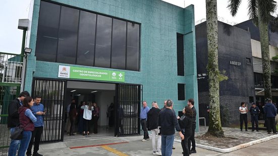 Investimentos de R$ 2,5 milhões garantem a reforma e equipagem do novo Centro de Especialidades Odontológicas em Santos - Foto: Divulgação/ Prefeitura de Santos