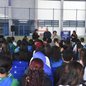 Encontro na Escola Municipal Joaquim Augusto Ferreira Mourão discute inclusão e respeito às diferenças entre os jovens - Foto: Divulgação/ Prefeitura de Praia Grande