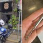 Após luta física com o assaltante, a mulher foi socorrida por trabalhadores que chamaram a Guarda Civil Municipal - Foto: Divulgação/ Prefeitura de Santos