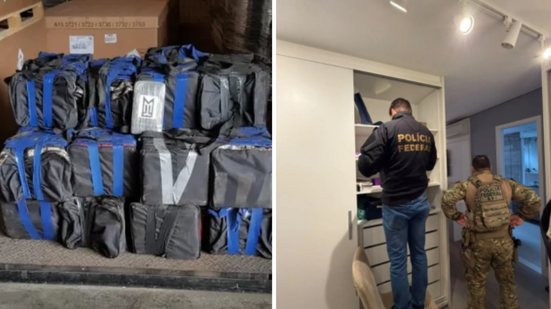 Com mandados de prisão e busca, a PF atua em várias cidades para interromper o ciclo do tráfico e lavagem de capitais - Foto: Divulgação/ Polícia Federal