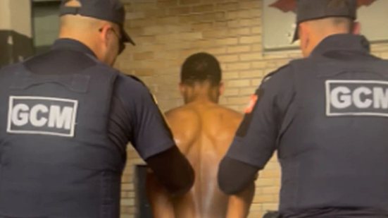 A vítima relatou que o ladrão tentou arrancar uma corrente de ouro de seu pescoço, mas foi contido antes de conseguir fugir - Imagem: Divulgação / Prefeitura de São Vicente