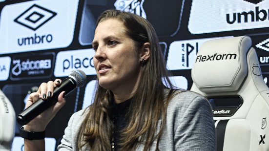 Thaís Picarte destaca a importância de uma mudança de postura para garantir competitividade - Foto: Reinaldo Campos / Santos FC