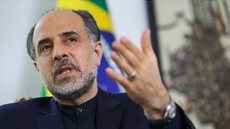 Abdollah Nekounam Ghadiri, circulou nesta terça-feira no Congresso Nacional - Foto: Fabio Rodrigues Pozzebom / Agência Brasil