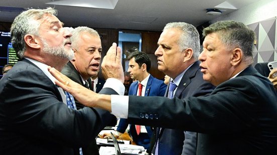 Confusão foi consequência da CPMI do INSS - Foto: Geraldo Magela / Agência Senado