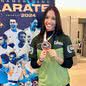 Carateca de Santos ganha ouro no Campeonato Pan-Americano Adulto, no Uruguai - Imagem: Reprodução/Prefeitura de Santos