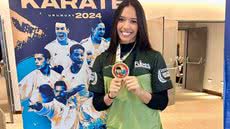 Carateca de Santos ganha ouro no Campeonato Pan-Americano Adulto, no Uruguai - Imagem: Reprodução/Prefeitura de Santos