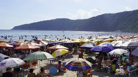 Guarujá atrai mais de 650 mil turistas durante feriado de Carnaval - Imagem: reprodução Prefeitura de Guarujá