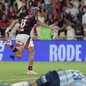 Carrascal comemora gol no fim do jogo contra o Racing - Imagem: Reprodução/OneFootball