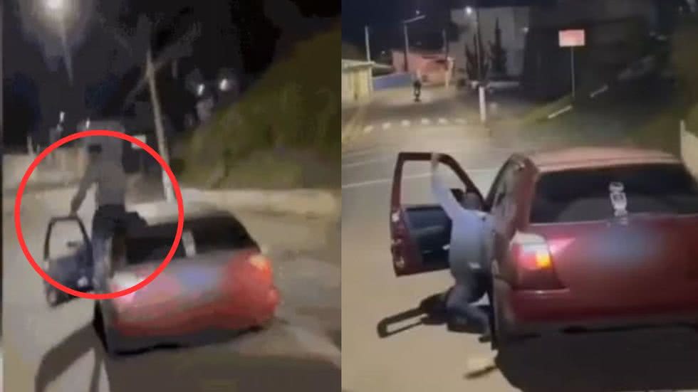Após viralização do vídeo, polícia busca motorista irresponsável que provocou danos a residência - Foto: Reprodução/ Redes sociais