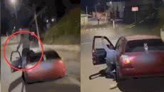 Após viralização do vídeo, polícia busca motorista irresponsável que provocou danos a residência - Foto: Reprodução/ Redes sociais