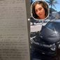 Uma semana após a morte de Daniella Ferraz Rooth, o namorado compartilhou uma carta escrita pela nutricionista e publicou uma homenagem nas redes sociais em memória da companheira - Imagem: Redes sociais e Reprodução