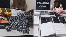 Jovem presa é acusada de corrupção de menores e favorecimento à prostituição; vítimas relataram dívidas para trabalhar no local - Imagem: Divulgação/ Polícia Civil