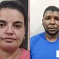 Após a prisão, Glauber e Priscila foram levados a unidades de saúde e, em seguida, para a delegacia para os procedimentos legais - Foto: Divulgação/ Polícia Civil